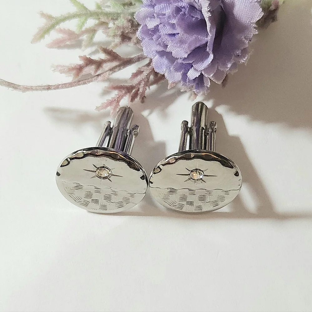 Vintage silver tone
